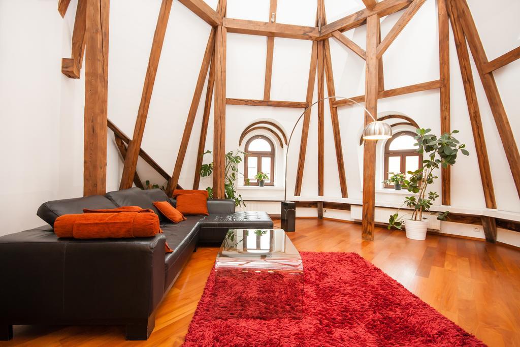 Luxury Loft Praga Quarto foto
