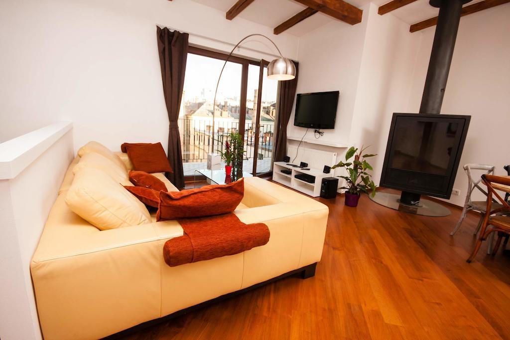 Luxury Loft Praga Quarto foto
