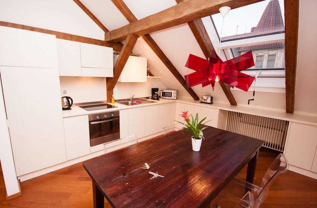 Luxury Loft Praga Quarto foto